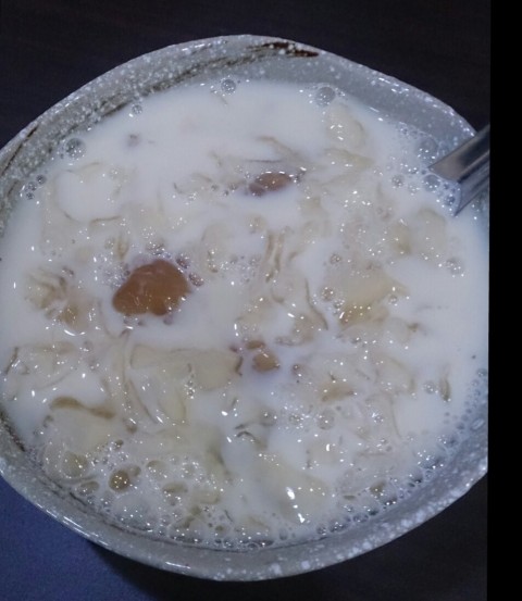 白木耳豆浆豆花 - 好吃又养生
