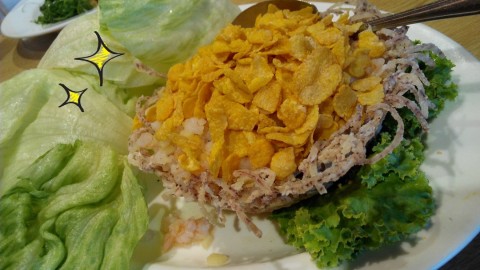 台湾生菜虾松图片