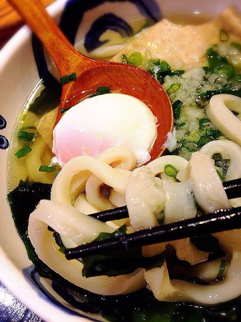 柴鱼上汤乌龙面 - 汤,面都ㄧ样赞!