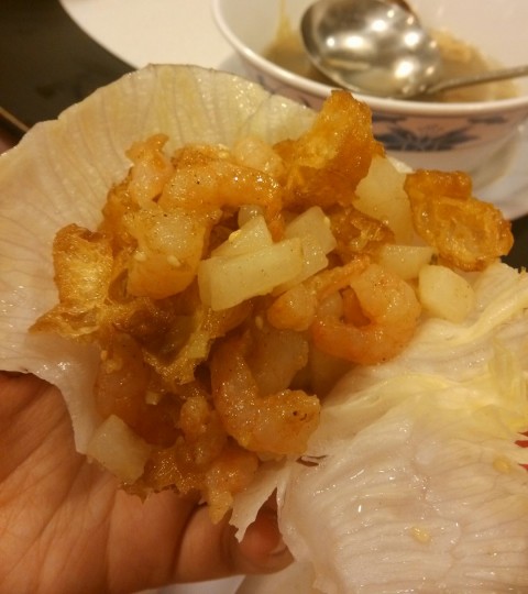 台湾生菜虾松图片
